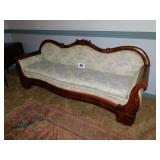 VICTORIAN SOFA-83IN WIDE X 26IN DEEP. VICTORIAN SOFA-83IN WIDE X 26IN DEEP.