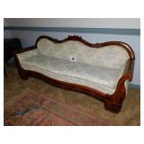 VICTORIAN SOFA-83IN WIDE X 26IN DEEP.