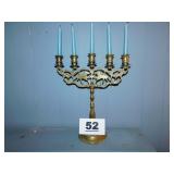 BRASS CANDLE STAND