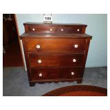 CHEST OF DRAWERS-41T X 40W X 19D CHEST OF DRAWERS-41T X 40W X 19D