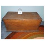 DOVETAILED BLANKET BOX-42W X 21T X 19D DOVETAILED BLANKET BOX-42W X 21T X 19D