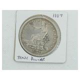 1877S TRADE DOLLAR, RARE