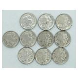 9 - BUFFALO NICKELS