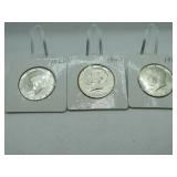 1966, 1967, 1968 KENNEDY HALF DOLLARS 1966, 1967, 1968 KENNEDY HALF DOLLARS