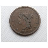 1842 LARGE CENT 1842 LARGE CENT