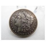 1897O MORGAN SILVER DOLLAR