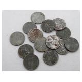 14 - 1943 ZINC PENNIES 14 - 1943 ZINC PENNIES