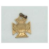 18K GOLD MASONIC PENDANT (9.4) DWT 18K GOLD MASONIC PENDANT (9.4) DWT
