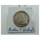 1951 BOOKER T WASHINGTON HALF DOLLAR 1951 BOOKER T WASHINGTON HALF DOLLAR