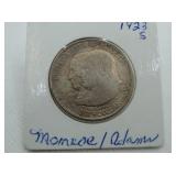 1923S MONROE DOCTRINE CENTENNIAL COIN 1923S MONROE DOCTRINE CENTENNIAL COIN