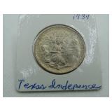 1934 TEXAS INDEPENDENCE CENTENNIAL, HALF DOLLAR