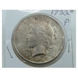 1922 PEACE SILVER DOLLAR 1922 PEACE SILVER DOLLAR