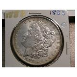 1883O MORGAN SILVER DOLLAR