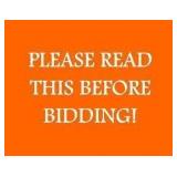 PLEASE READ TERMS, CONDITIONS, & ALL DESCRIPTIONS PLEASE READ TERMS, CONDITIONS, & ALL DESCRIPTIONS