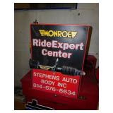MONROE SUSPENSION SIGN MONROE SUSPENSION SIGN