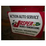 JASPER ENGINE SIGN JASPER ENGINE SIGN