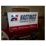 HASTINGS OIL FILTER SIGN