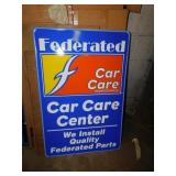 FEDEREATD CAR CARE SIGN