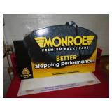 MONROE PREMIUM BRAKE PADS SIGN MONROE PREMIUM BRAKE PADS SIGN