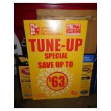 TUNE-UP SIGNS-ENGLISH & SPANISH TUNE-UP SIGNS-ENGLISH & SPANISH