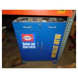 NICE 1 DRAWER-2 DOOR METAL CABINET W/CONTENTS NICE 1 DRAWER-2 DOOR METAL CABINET W/CONTENTS