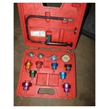 COOLING SYSTEM PRESS TESTER-BLEEDS OFF SLIGHTLY COOLING SYSTEM PRESS TESTER-BLEEDS OFF SLIGHTLY