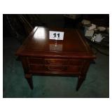 2 DRAWER END TABLE