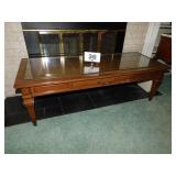 HEKMAN GLASSTOP COFFEE TABLE