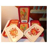 TIN SERVING TRAYS TIN SERVING TRAYS