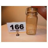 VINTAGE FARLEY CANNING JAR VINTAGE FARLEY CANNING JAR