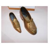 (2) JOHNSON BRONZE SHOES