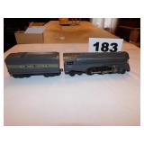 LIONEL #221 LOCOMOTIVE & 221 TENDER