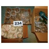 GLASSWARE LOT