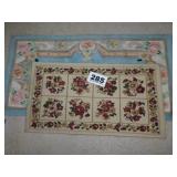 (2) SMALL RUGS (2) SMALL RUGS