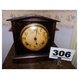 OLD GILBERT MANTEL CLOCK