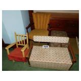 TOY BOX & CHAIRS