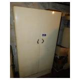 2 DOOR METAL CABINET