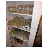LARGE LOT OF CANNING JARS LARGE LOT OF CANNING JARS
