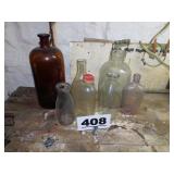 REFRIG WATER JUG & OTHER BOTTLES