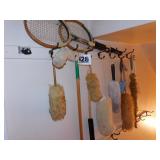 DUSTERS & RACKETS DUSTERS & RACKETS