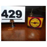 PENZOIL HANDY OILER - ZINK LID PENZOIL HANDY OILER - ZINK LID