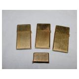 (30 14K GOLD PLATED LIGHTERS (30 14K GOLD PLATED LIGHTERS