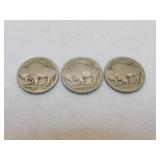 (3) BUFFALO NICKLES (3) BUFFALO NICKLES