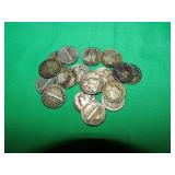(19) MERCURY DIMES (19) MERCURY DIMES