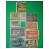 FOREIGN PAPER CURRWNCY-MOSTLY GERMAN FOREIGN PAPER CURRWNCY-MOSTLY GERMAN