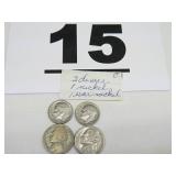 1965, 1967 DIMES, 1945 WAR NICKEL, 1971 NICKEL 1965, 1967 DIMES, 1945 WAR NICKEL, 1971 NICKEL
