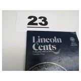 84 LINCOLN HEAD CENTS, 1941 - 1974 IN BOOK