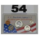 AMERICAN LEGACY, SILVER AMERICAN LEGACY, SILVER