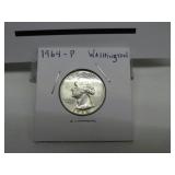 1964 P WASHINGTON SILVER QUARTER 1964 P WASHINGTON SILVER QUARTER