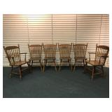 6 Maple Chairs